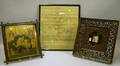 Three Framed Items
