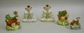 Five Staffordshire Pottery Figurals