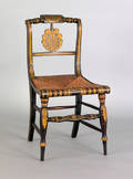 Philadelphia Grecian style side chair ca 1820