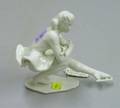 Hutschenreuther Porcelain Figurine of a Female Ice Skater