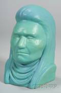 Van Briggle Pottery Bust of Chief Joseph of Nez Perce