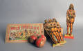 Wild Indians lithograph bowling game
