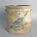 Four gallon stoneware crock