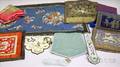 Ten Assorted Asian Embroidered and Brocade Textile Items