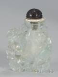 Aquamarine Snuff Bottle
