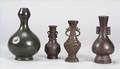 Four Bronze Vases