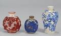 Three Snuff Bottles