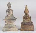 Two Bronze Buddhas