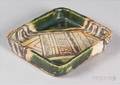 Square Stoneware Dish
