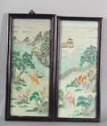 Pair of Porcelain Plaques