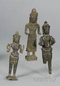 Three Bronze Deities