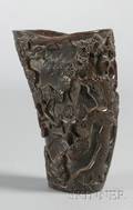 Carved Horn Cup