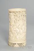 Ivory Brush Pot