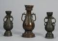 Three Bronze Vases