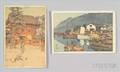 Two Prints by Yoshida Hiroshi