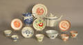 Group of pearlware tablewares