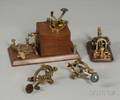 Six Telegraph and Railroad Keys