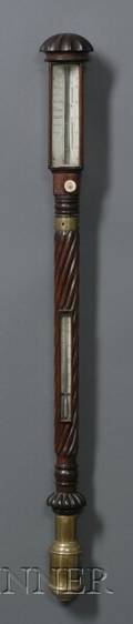 Mahogany Marine Barometer by Spencer Browning  Rust