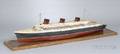 Three ScratchBuilt Wood Models of Ocean Liners