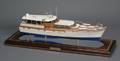 Ship Model of the 70foot Classic Motor Yacht Affinity