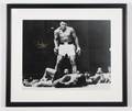 Ali vs Liston II BW Photo Signed Muhammad Ali