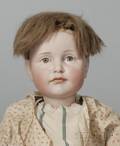 Kammer  Reinhardt Bisque Head Sober Face Character Girl