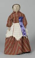 Early Cloth Folk Art Doll