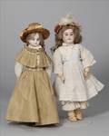 Two German Bisque Dolls