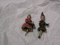 Pair of Dancing Sonneberg Figures