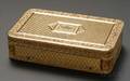 Fine Gold Musical Snuff Box