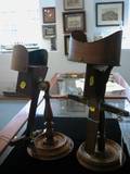 Two HolmesPattern Stereoscopes on Stands