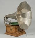 Columbia Disc Graphophone and Horn