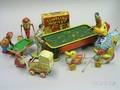 Collection of Lithographed Tin Clockwork Toys