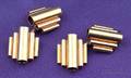 Retro 14kt Bicolor Gold Cuff Links Cartier