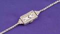 Art Deco Platinum and Diamond Wristwatch