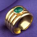 18kt Gold and Emerald Ring Bulgari France
