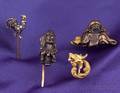 Three Antique Stickpins