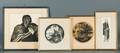 Leonard Baskin American 19222000 Lot of Four Prints