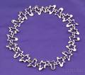 Abstract Design Sterling Silver Necklace Georg Jensen Henning Koppel