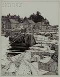 Stow Wengenroth American 19061978 Drawing for Flat Rock Cove