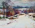 Wayne Beam Morrell American b 1923 Cape Ann Winter Meadows