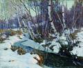 Aldro Thompson Hibbard American 18861972 Winter Landscape