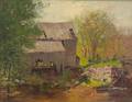 Charles Edwin Lewis Green American 18441915 Old Barn
