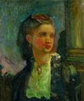 Robert Henry Logan American 18741942 Portrait of a Young Woman