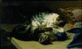 Attributed to Jessie Electa Merry American 18831974 Playful Kittens