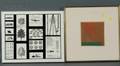 Lot of Two Works on Paper Natvar Prahladji Bhavsar Indian b 1934 Untitled