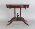 Philadelphia Federal mahogany card table ca 1815