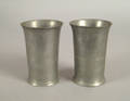 New York pewter beaker ca 1835