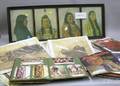 Collection of American Southwest Related Magazines a Group of Native American Related Postcards a Framed Set 