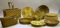Ten Miscellaneous Basketry Items